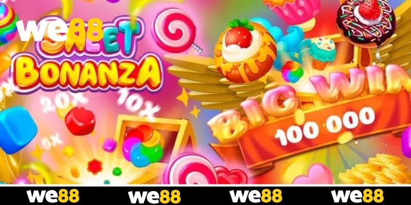 Cách quay hũ Sweet Bonanza cực dễ cùng WE88 Cách quay hũ Sweet Bonanza cực dễ cùng WE88