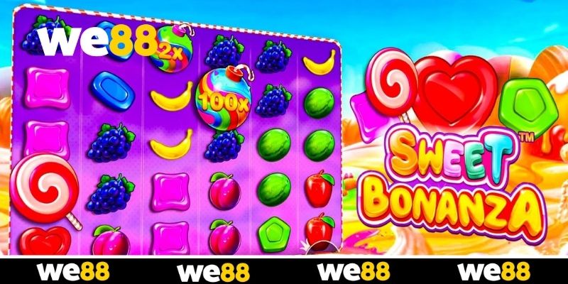 Khái quát về vương quốc kẹo ngọt Sweet Bonanza tại WE88 Khái quát về vương quốc kẹo ngọt Sweet Bonanza tại WE88