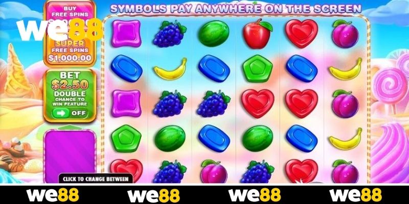 Sơ lược game nổ hũ kẹo ngọt Sweet Bonanza 1000 tại WE88