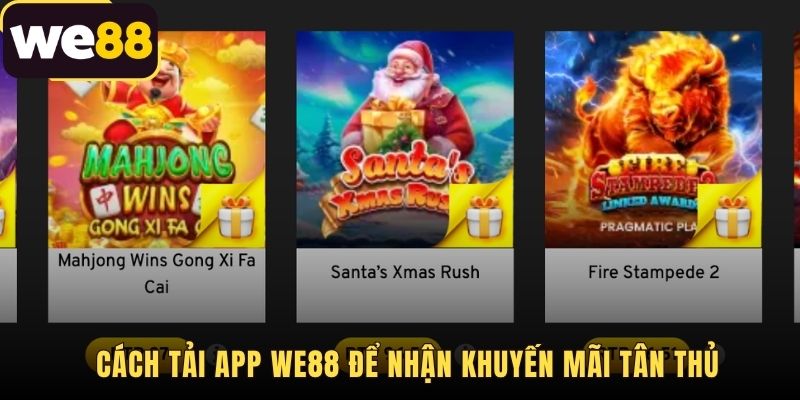 Quy trình cài đặt ứng dụng WESlot và nhận ưu đãi tân thủ