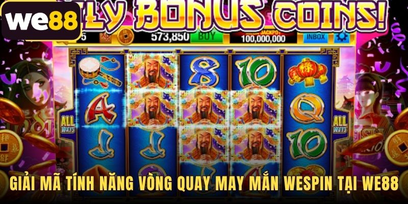 Tính năng WESpin minh bạch với thuật toán RNG chuẩn quốc tế