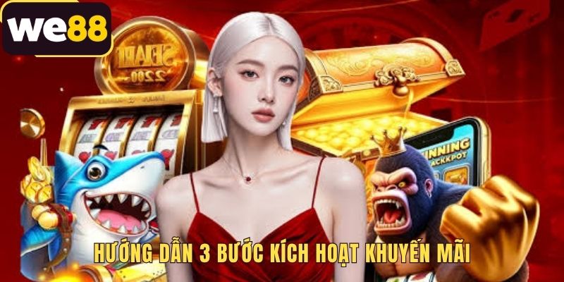 Quy trình chi tiết ba bước kích hoạt ưu đãi nạp tiền